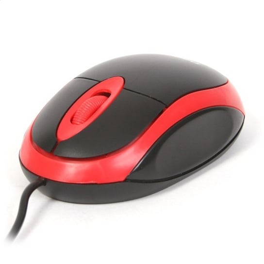 Omega Mouse Mysz Optical 1200Dpi Value Line Black Red [41646] Inna marka