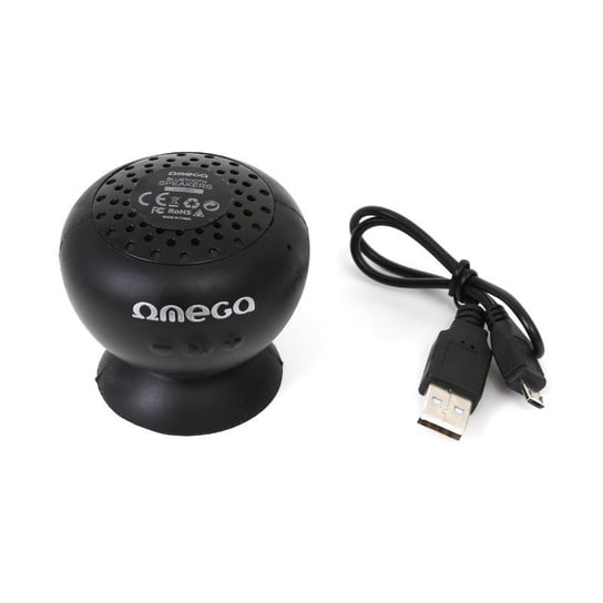 Omega Speaker / Głośnik Og46 Splash Resist. Bluetooth V3.0 Black [42451] Eol OMEGA