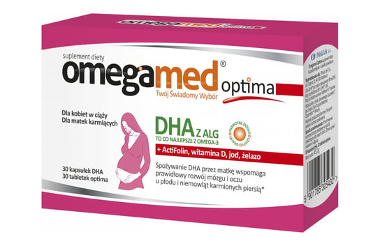Omegamed Optima, suplement diety, 30 tabletek + 30 kapsułek Polski Lek