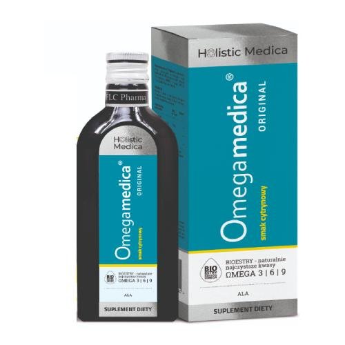 Omegamedica Orginal, Smak cytrynowy, 250ml Omegamedica
