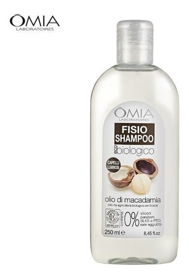OMIA Laboratoires, szampon do włosów z Olejkiem z Orzechów Makadamia, 250 ml OMIA Laboratoires
