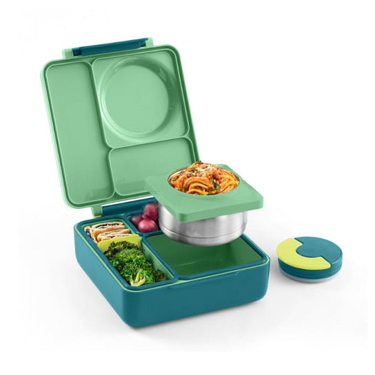 OMIE OMIEBOX lunchbox dla dzieci z termosem, Meadow Omie
