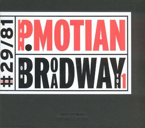 On Broadway. Volume 1 Motian Paul