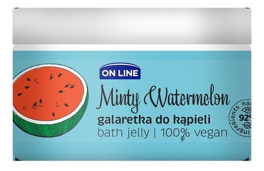 On Line Bath Jelly Galaretka do kąpieli Minty Watermelon 230ml On Line