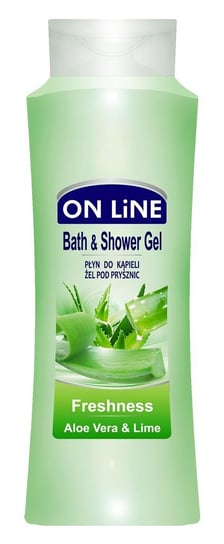 On Line, Bath & Shower Gel, płyn do kąpieli i pod prysznic Freshness, 750 ml On Line