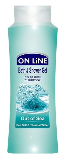 On Line, Bath & Shower Gel, płyn do kąpieli i pod prysznic Out Of Sea, 750 ml On Line