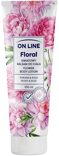 ON LINE Floral Kwiatowy Balsam do ciała - Piwonia & Róża 250ml FORTE SWEEDEN