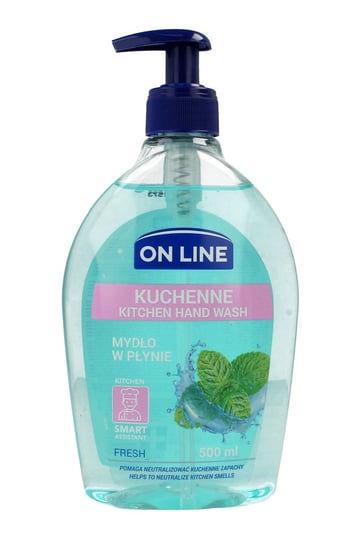 On Line, mydło kuchenne z dozownikiem Fresh, 500 ml On Line