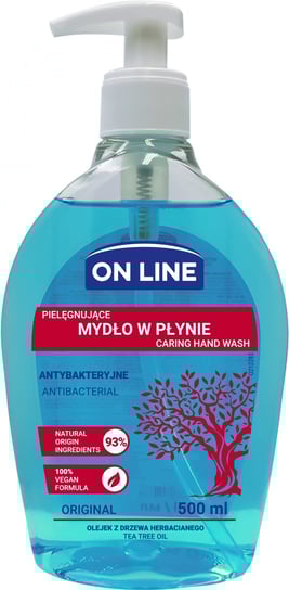 On Line, mydło w dozowniku antybakteryjne original, 500 ml On Line