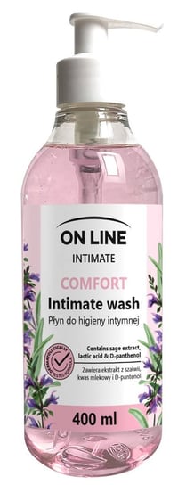 On Line, Płyn do higieny intymnej z szałwią, 400 ml On Line