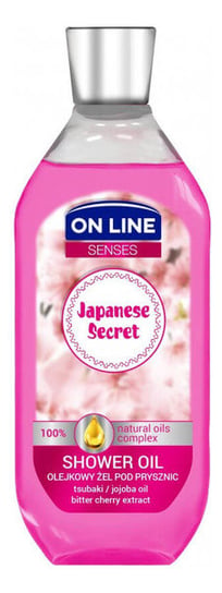 On Line, Senses, olejkowy żel pod prysznic Japanese Secret, 500 ml On Line
