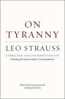On Tyranny Strauss Leo