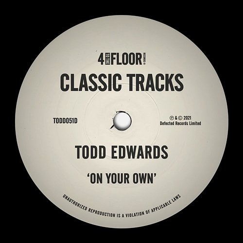 On Your Own Todd Edwards