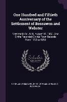 One Hundred and Fiftieth Anniversary of the Settlement of Boscawen and Webster: Merrimack Co., N.H., August 16, 1883. Also Births Recorded on the Town Charles Carleton Coffin, Charles Carleton Boscawen