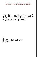 One More Thing Novak B. J.