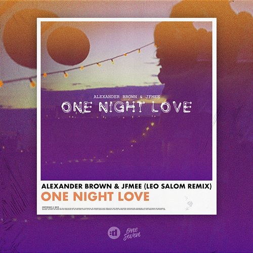 One Night Love Alexander Brown & JFMee