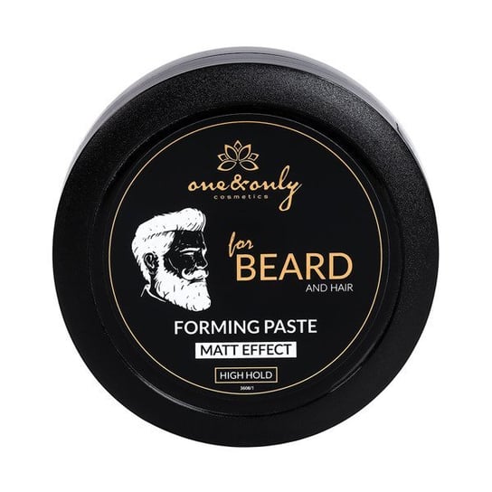 One&Only, For Beard And Hair, matująca pasta do stylizacji brody i włosów High Hold, 80 g One&Only