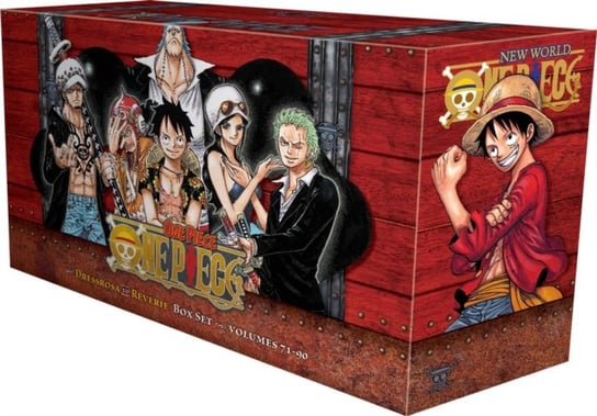 One Piece Box Set 4: Dressrosa to Reverie: Volumes 71-90 with Premium Oda Eiichiro