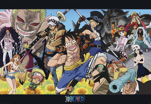 One Piece Dressrosa - plakat 91,5x61 cm / AAALOE Inna marka