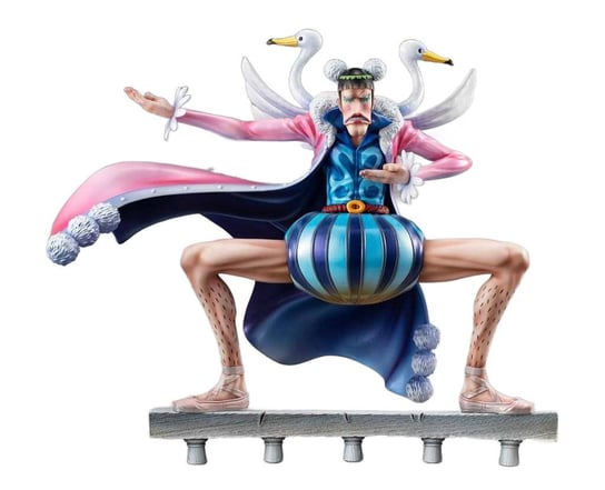 one piece - mr.2 bon clay - statuetka p.o.p. 23cm Inna marka