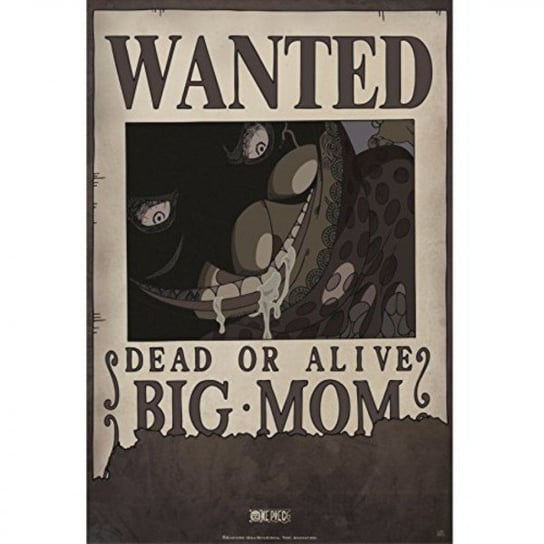 One Piece Poster Wanted Big Mom (525) Abysse Corp