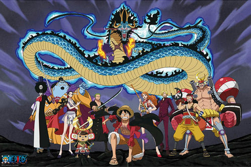 One Piece the Crew vs. Kaido - plakat 91,5x61 cm / AAALOE Inna marka