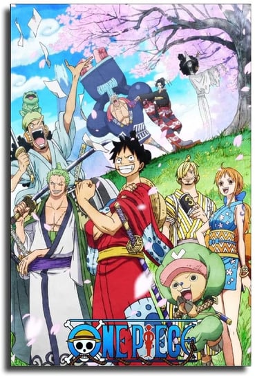 One Piece Wano - plakat 61x91,5 cm / AAALOE Inna marka