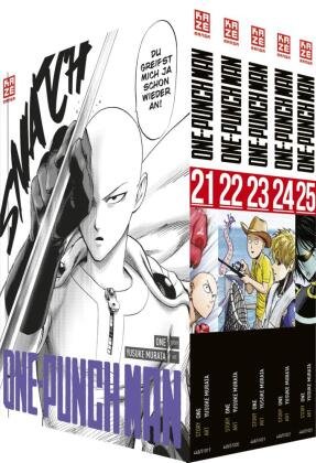 ONE-PUNCH MAN - Band 21-25, 5 Teile Crunchyroll Manga