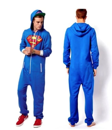 Onesie Superman M Pan i Pani Gadżet