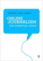 Online Journalism Hill Steve, Lashmar Paul