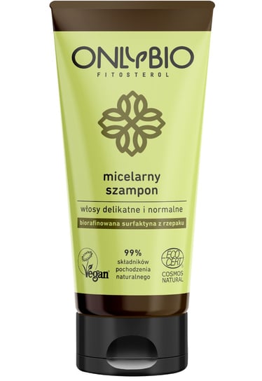 OnlyBio, Fitosterol, micelarny szampon, 200 ml ONLYBIO
