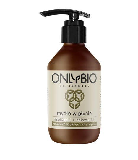 OnlyBio, Fitosterol, nawilżająco-odżywcze mydło w płynie z olejem z sezamu, 250 ml ONLYBIO