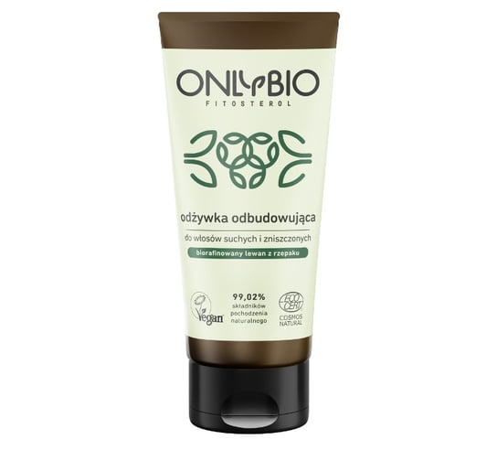 OnlyBio, Fitosterol, odżywka odbudowująca do włosów suchych i zniszczonych, 200 ml ONLYBIO