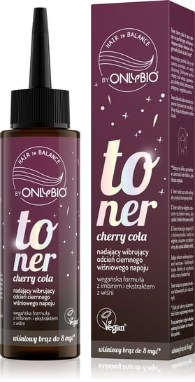 ONLYBIO, Hair in Balance Toner Cherry - Cola, Toner do włosów, 100ml ONLYBIO