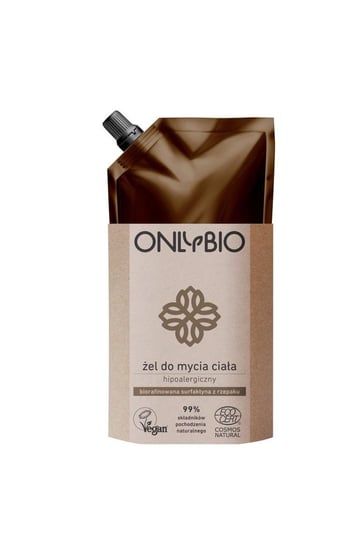 OnlyBio - Żel do mycia ciała hipoalergiczny. Uzupełnienie - 500 ml ONLYBIO