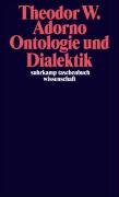 Ontologie und Dialektik Adorno Theodor W.