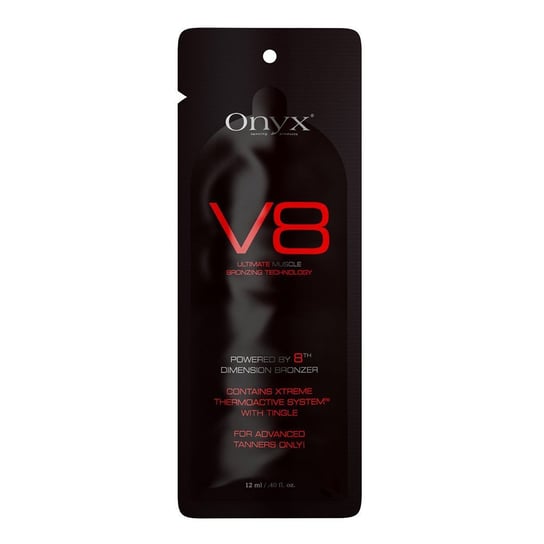 Onyx, V8, balsam przyspieszający opaleniznę, 12 ml Onyx