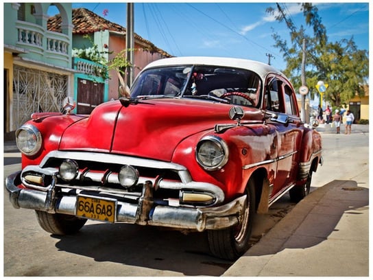 Oobrazy, Fototapeta, Kubański samochód, 200x150 cm Oobrazy