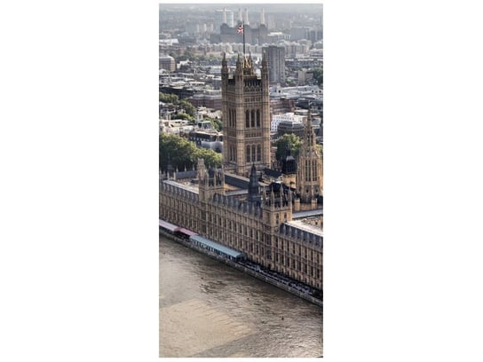 Oobrazy, Fototapeta, Londyn Pałac Westminsterski, 95x205 cm Oobrazy