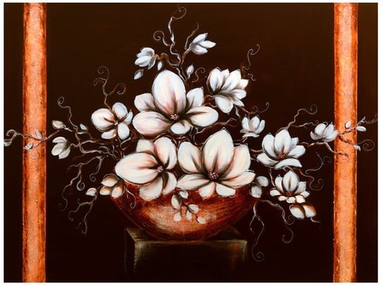Oobrazy, Fototapeta, Magnolia III Waza, 200x150 cm Oobrazy