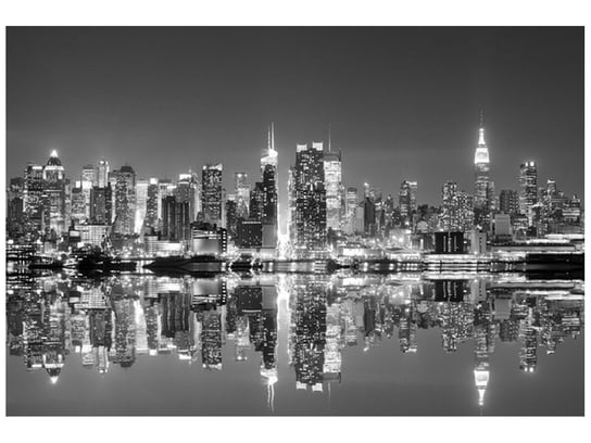 Oobrazy, Fototapeta, Manhattan nocą, 200x135 cm Oobrazy