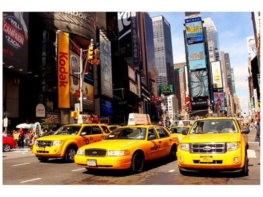 Oobrazy, Fototapeta, New York Taxi - Prayitno, 200x135 cm Oobrazy