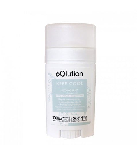 oOlution, Keep Cool, Organiczny bezzapachowy dezodorant w sztyfcie, 40 g oOlution