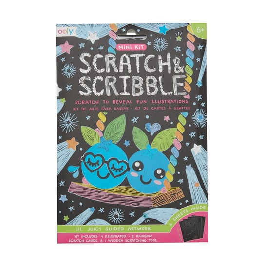 Ooly Zdrapywanki Mini Scratch & Scribble - Słodkie Owoce Inna marka