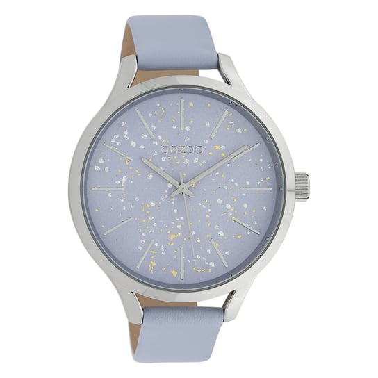 Oozoo damski zegarek na rękę niebieska skóra C10089 Timepieces damski analogowy zegarek kwarcowy UOC10089 Oozoo