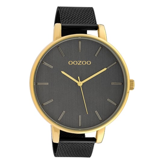Oozoo damski zegarek na rękę Timepieces Analog Metal czarny UOC10233 Oozoo