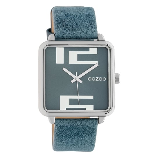 Oozoo damski zegarek na rękę Timepieces analogowy skóra niebieski UOC10361 Oozoo