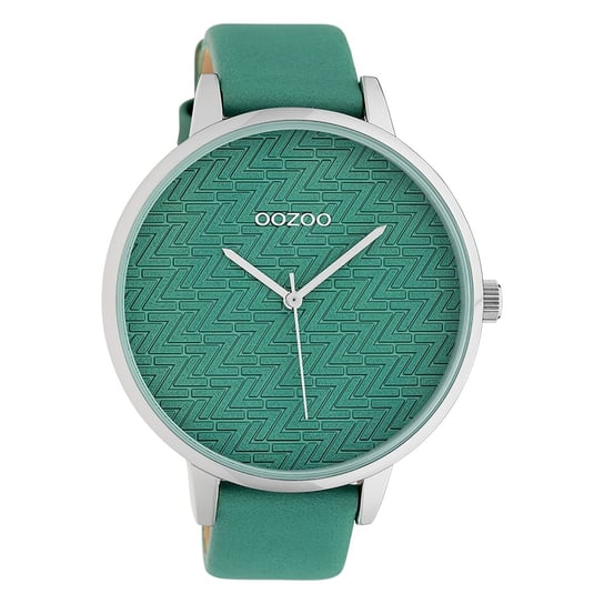 Oozoo damski zegarek na rękę Timepieces analogowy skóra zielony UOC10406 Oozoo