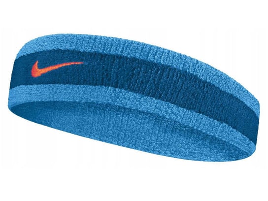 Opaska Frotka na głowę czoło NIKE Headbeand Marina/Laser/Orange Nike