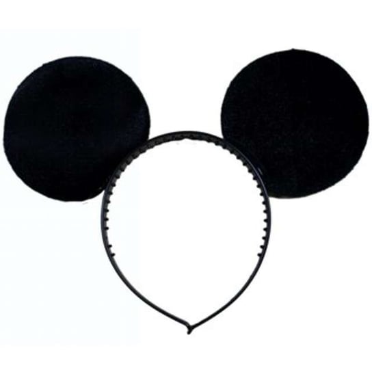 Opaska, Myszka Mickey, czarna, rozmiar uniwersalny KRASZEK